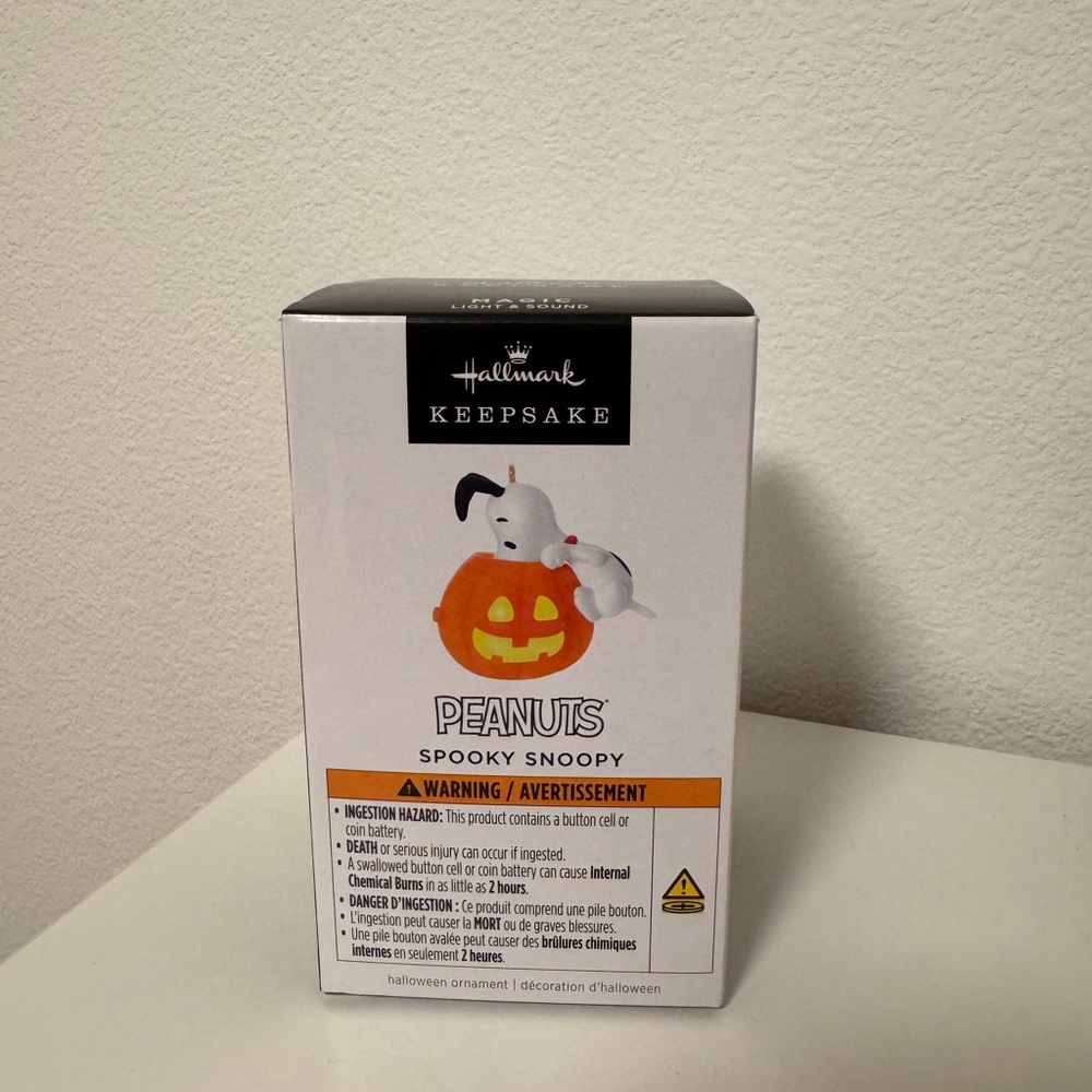 2025 Hallmark Keepsake Halloween Spooky Snoopy Ornament